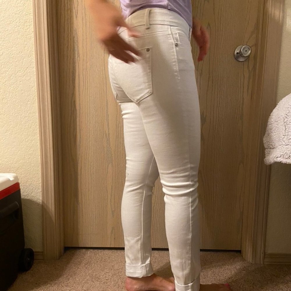 Rocks & Indigo white jeans